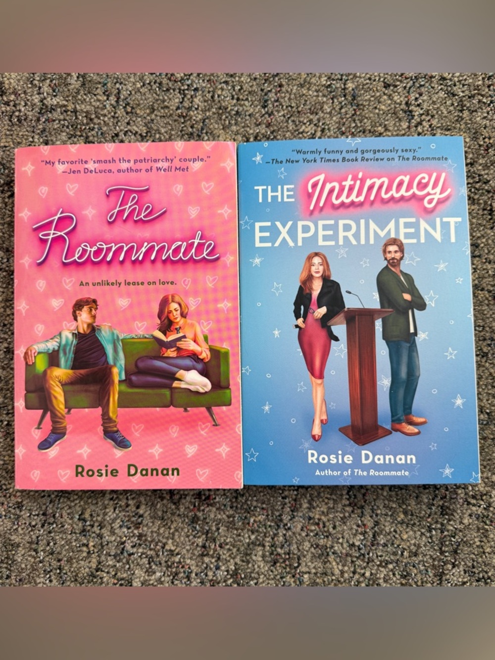 Rosie Danan Paperback Book Bundle – The Roommate & The Intimacy Experiment